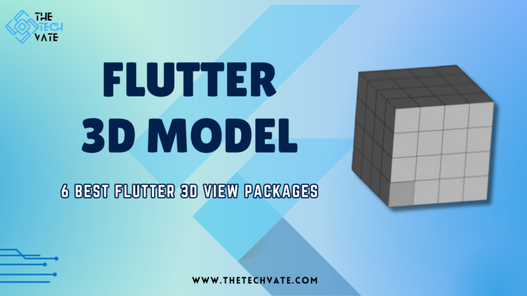 How 3D Model Work with top 6 Flutter 3D View Packages
