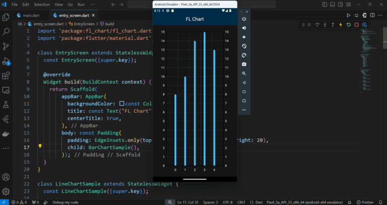 bar chart - fl chart