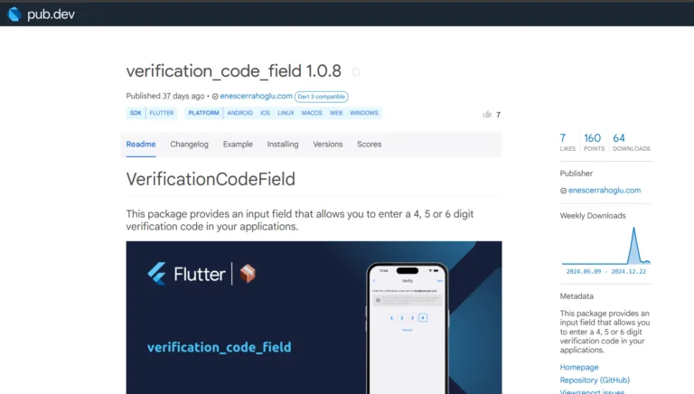 The Best 10 Flutter PIN, OTP, and Password Field Packages